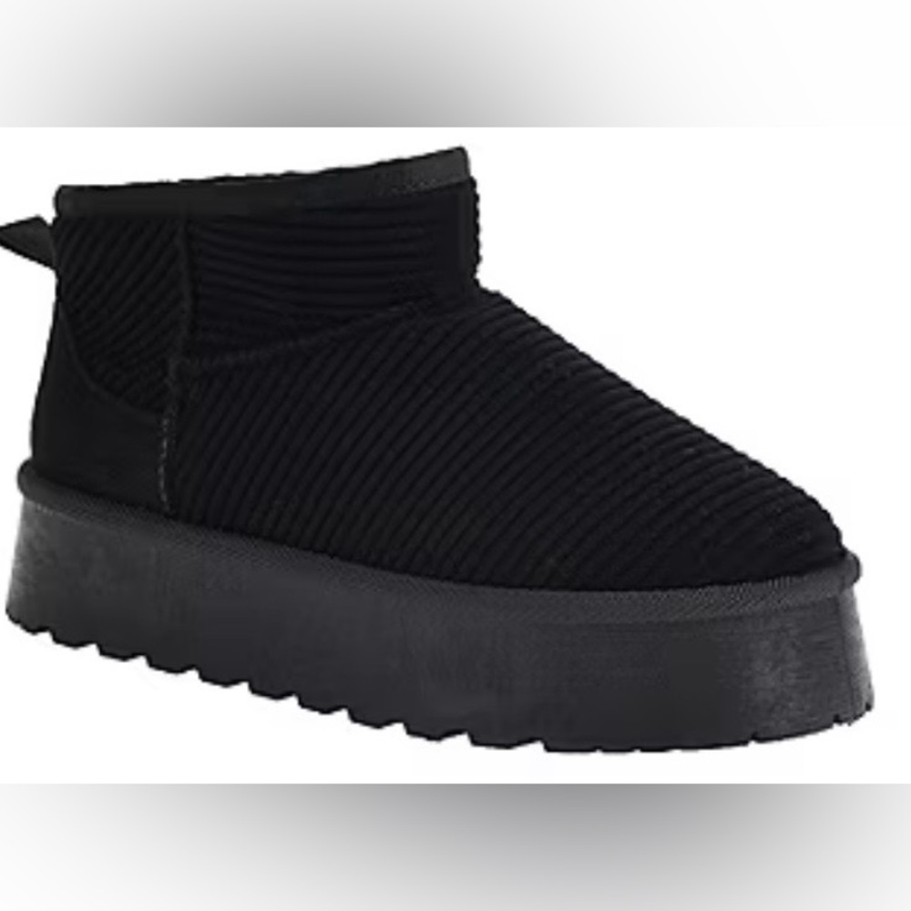 Dirty Laundry Womens Yarroh Flat‎ Heel Fleece Lined Booties